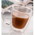 Haonai High Quality Hand Made heat resistant coffee glass mug